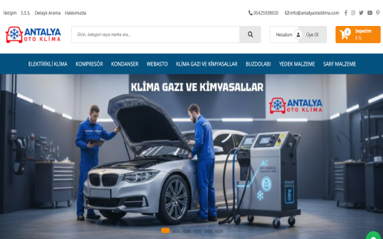 Antalya Oto Klima - Proje Detayı